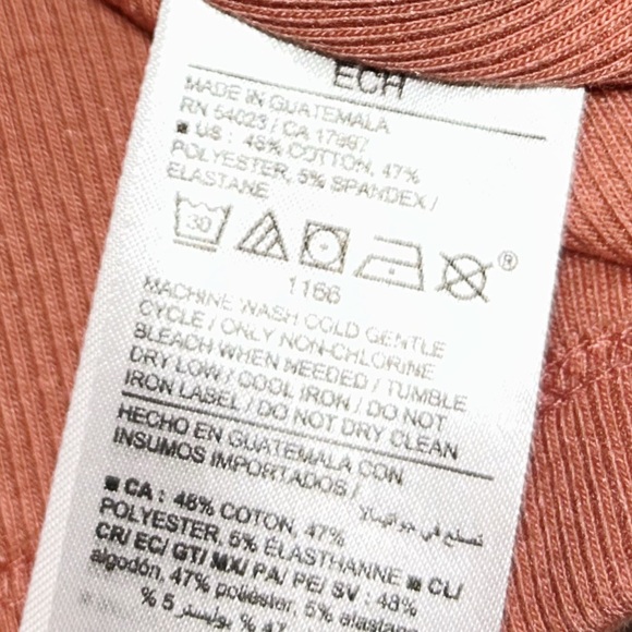 OLD NAVY Women's Burnt Orange Tank Top - Picture 4 of 5